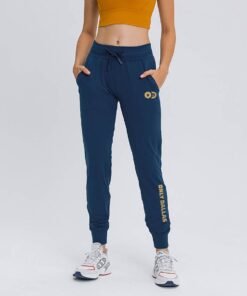 Only Dallas Logo Jogger Pants – Navy
