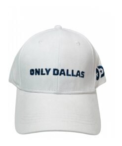 Only Dallas Classic Baseball Cap – White